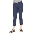 Navy - Front - Trespass Womens-Ladies Zulu Cropped Trousers