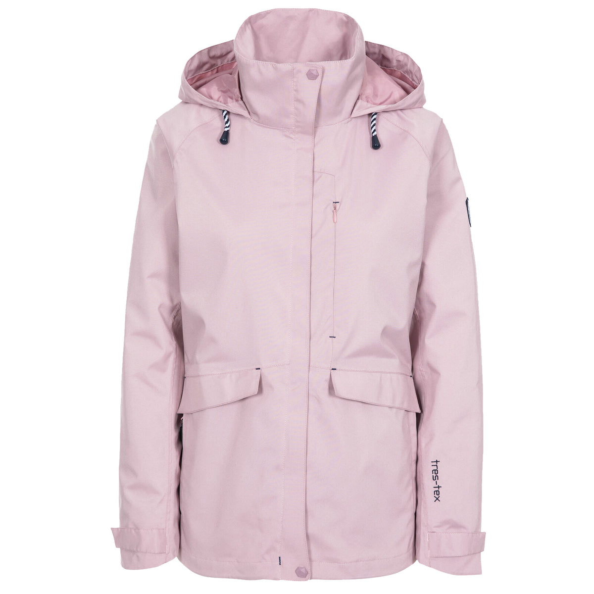 Trespass Womens Ladies Voyage Waterproof Long Sleeved Jacket Discounts on great Brands