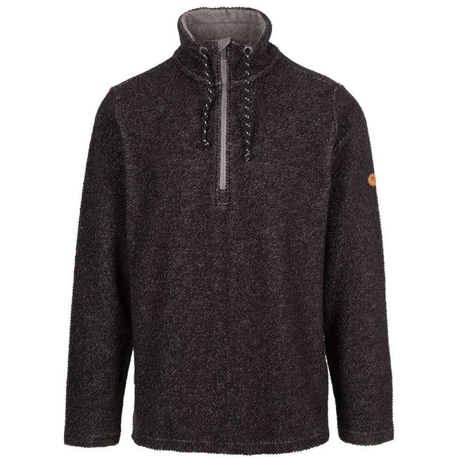 Black - Front - Trespass Mens Falmouthfloss Sweatshirt