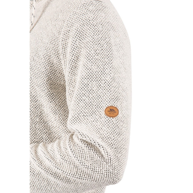 Off White - Pack Shot - Trespass Mens Falmouthfloss Sweatshirt