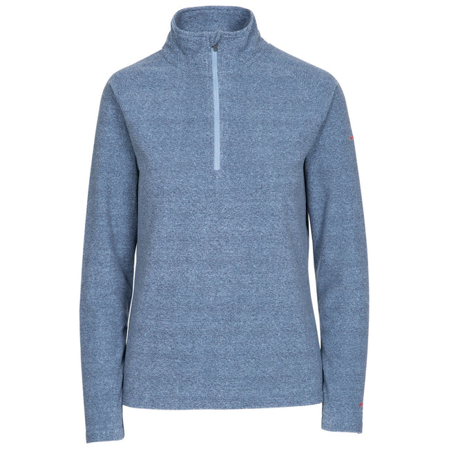Navy - Front - Trespass Womens-Ladies Meadows Fleece Top