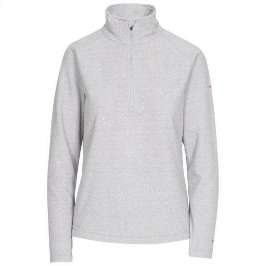 Platinum - Front - Trespass Womens-Ladies Meadows Fleece Top
