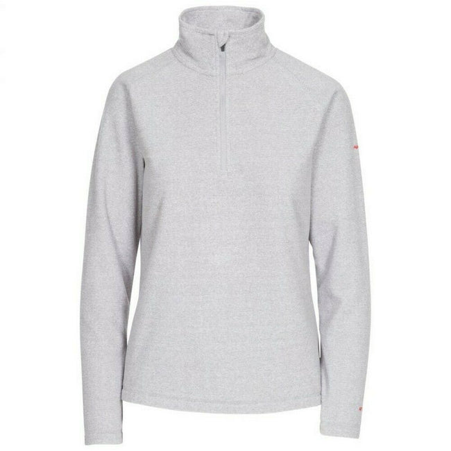 Platinum - Front - Trespass Womens-Ladies Meadows Fleece Top