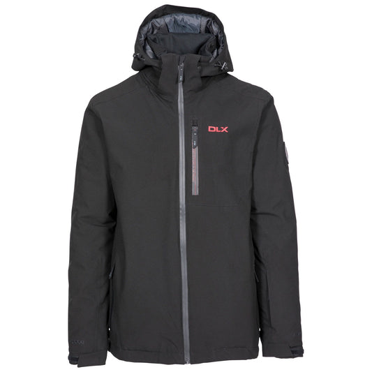 Black - Front - Trespass Mens Isaac DLX Ski Jacket