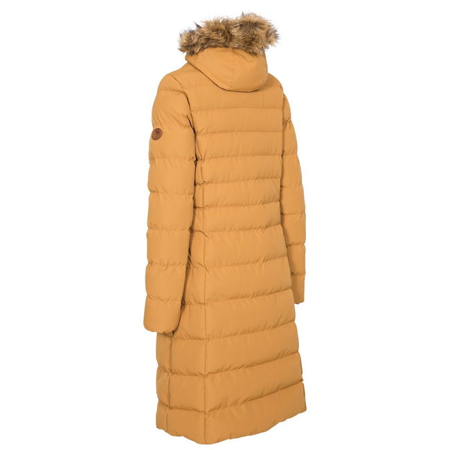 Sandstone - Back - Trespass Womens-Ladies Audrey Padded Jacket