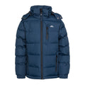 Navy - Front - Trespass Boys Figo Puffer Jacket