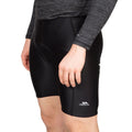 Black - Pack Shot - Trespass Mens Decypher II Cycling Shorts