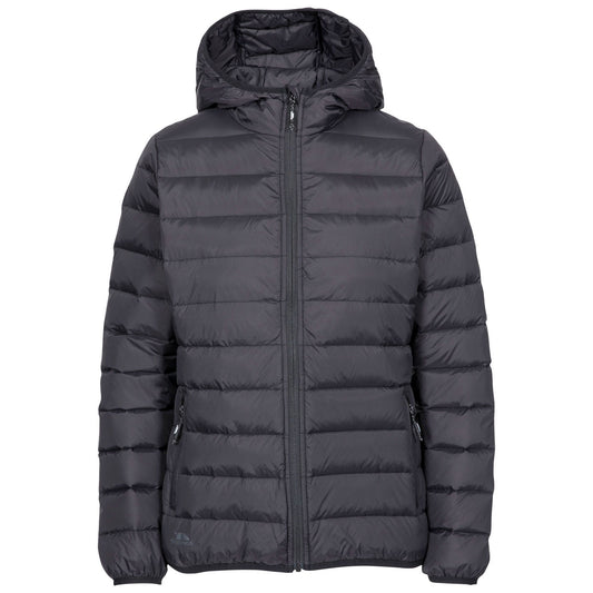 Black - Front - Trespass Womens-Ladies Amma Down Jacket