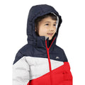 Red - Side - Trespass Childrens-Kids Layout Padded Jacket