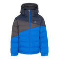 Blue - Front - Trespass Childrens-Kids Layout Padded Jacket