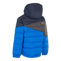 Blue - Back - Trespass Childrens-Kids Layout Padded Jacket