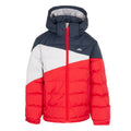 Red - Front - Trespass Childrens-Kids Layout Padded Jacket