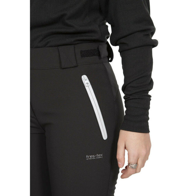 Black - Lifestyle - Trespass Womens-Ladies Lois Ski Trousers