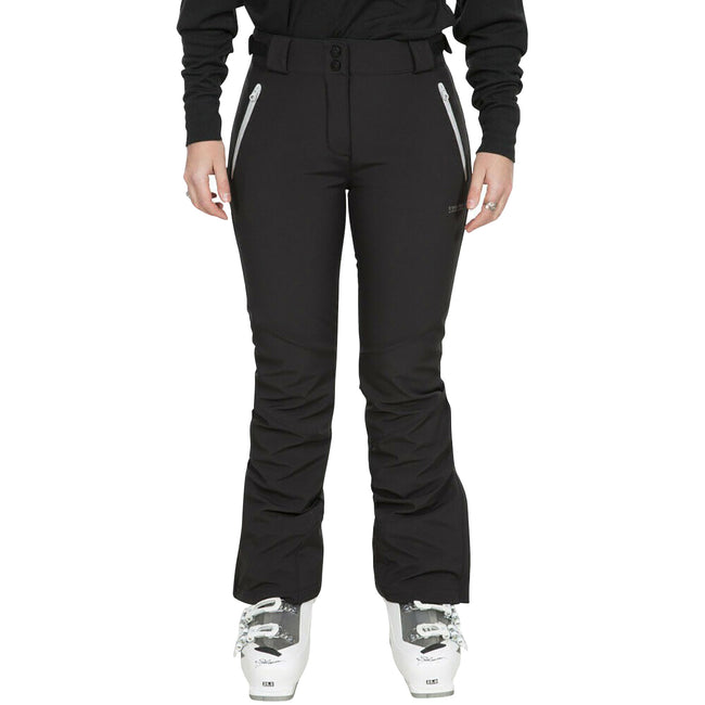 Black - Front - Trespass Womens-Ladies Lois Ski Trousers