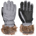 Platinum - Front - Trespass Womens-Ladies Shiloh Gloves