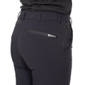 Black - Pack Shot - Trespass Womens-Ladies Moreno Walking Trousers