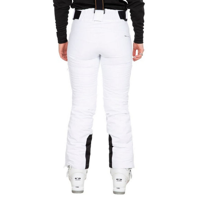 White - Back - Trespass Womens-Ladies Sylvia Ski Trousers
