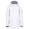 White - Front - Trespass Mens Harris Waterproof Jacket