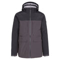 Dark Grey - Front - Trespass Mens Heathrack Waterproof Jacket