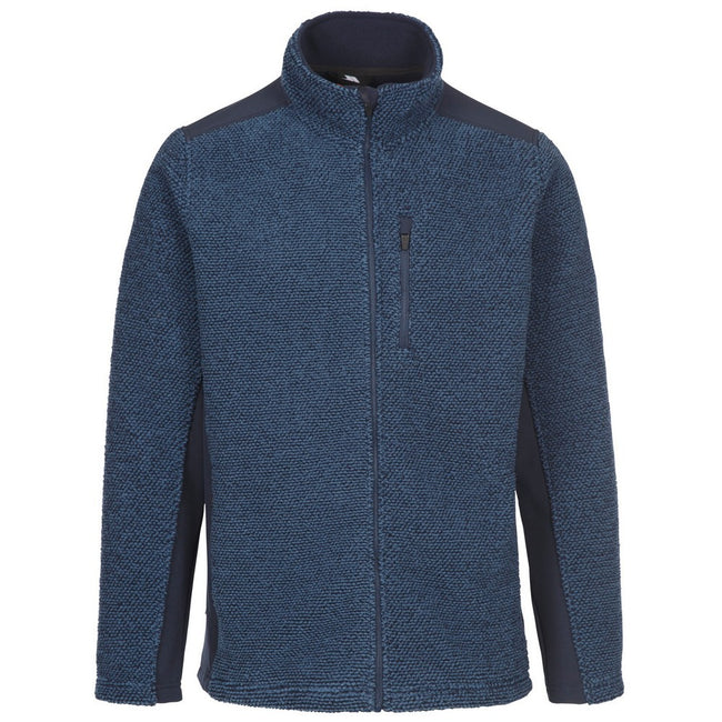 Smokey Blue Stripe - Front - Trespass Mens Farantino Fleece Jacket
