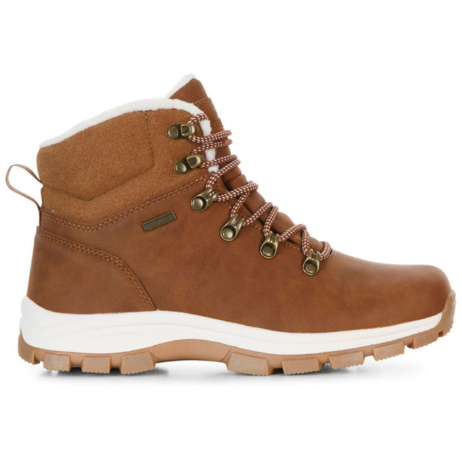 Light Brown - Back - Trespass Womens-Ladies BLAIR Walking Boots