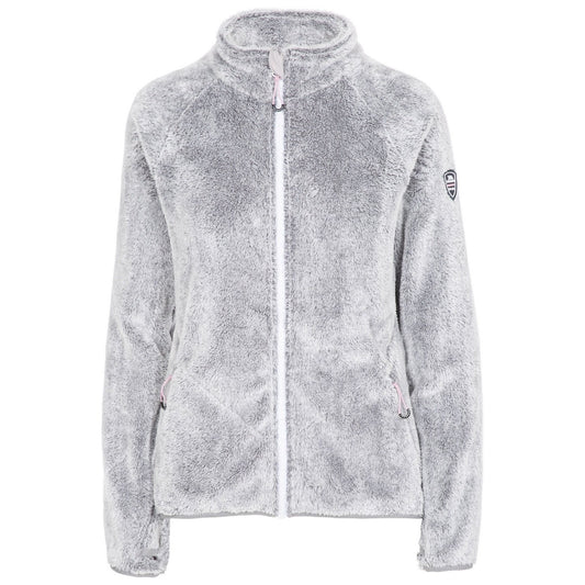 Silver Grey - Front - Trespass Womens-Ladies TELLTALE Winter Fleece Jacket