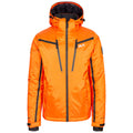 Orange - Front - Trespass Mens Jasper DLX Ski Jacket