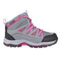 Grey - Back - Trespass Childrens-Kids Gillon II Walking Boots