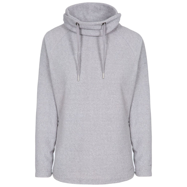 Platinum - Front - Trespass Womens-Ladies Jeannie Fleece Hoodie