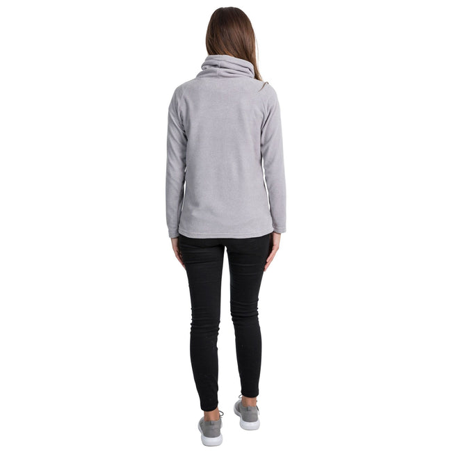 Platinum - Side - Trespass Womens-Ladies Jeannie Fleece Hoodie