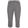 Storm Grey - Front - Trespass Womens-Ladies Grateful 3-4 Shorts