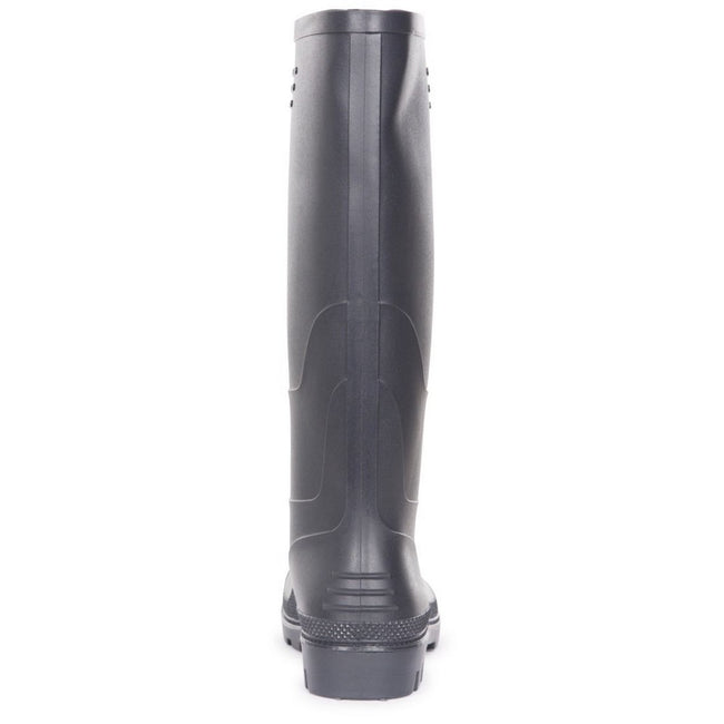 Navy - Side - Trespass Mens Beck Wellington Boots