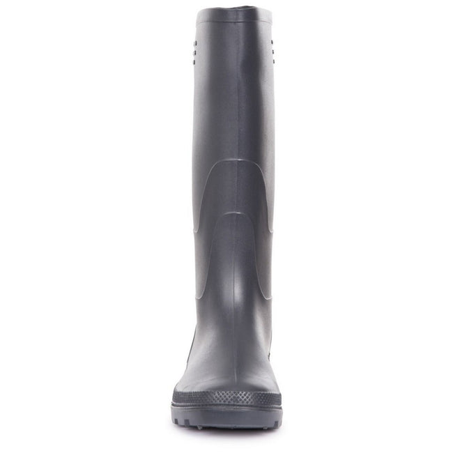 Navy - Close up - Trespass Mens Beck Wellington Boots