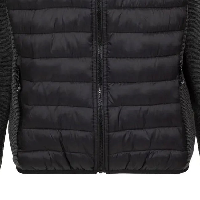Black - Side - Trespass Mens Jynxted Fleece Jacket