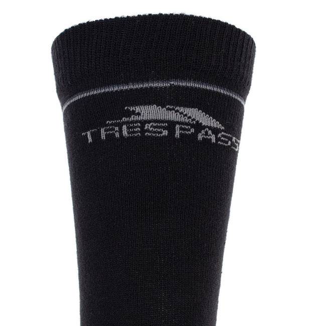 Black - Lifestyle - Trespass Mens Rizzle Eco Socks
