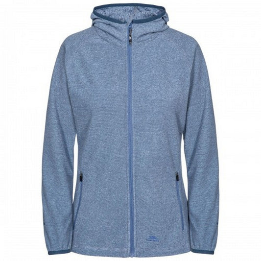 Navy - Front - Trespass Womens-Ladies Jennings Fleece