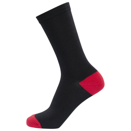 Black - Front - Trespass Unisex Adult Solace Socks (Pack of 5)