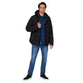Black - Pack Shot - Trespass Mens Habbton Padded Jacket