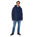 Navy - Pack Shot - Trespass Mens Habbton Padded Jacket
