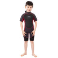 Black - Back - Trespass Childrens-Kids Milo 3mm Wetsuit