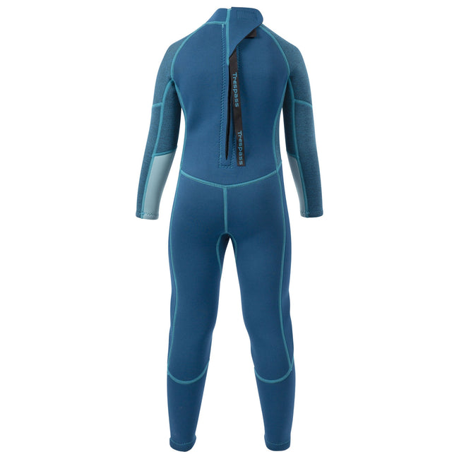 Cosmic Blue Marl - Pack Shot - Trespass Childrens-Kids Lillian Wetsuit