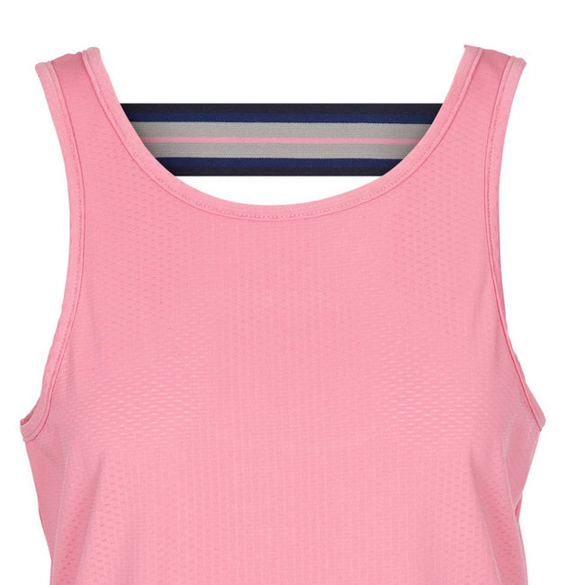 Pink - Side - Trespass Womens-Ladies Emmalyn Low Back Vest Top