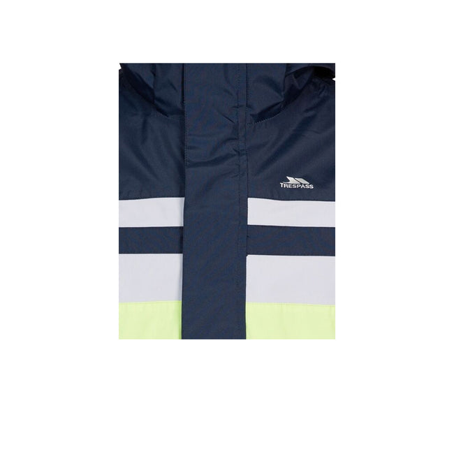 Pear Green - Side - Trespass Childrens Boys Raymont Waterproof Jacket