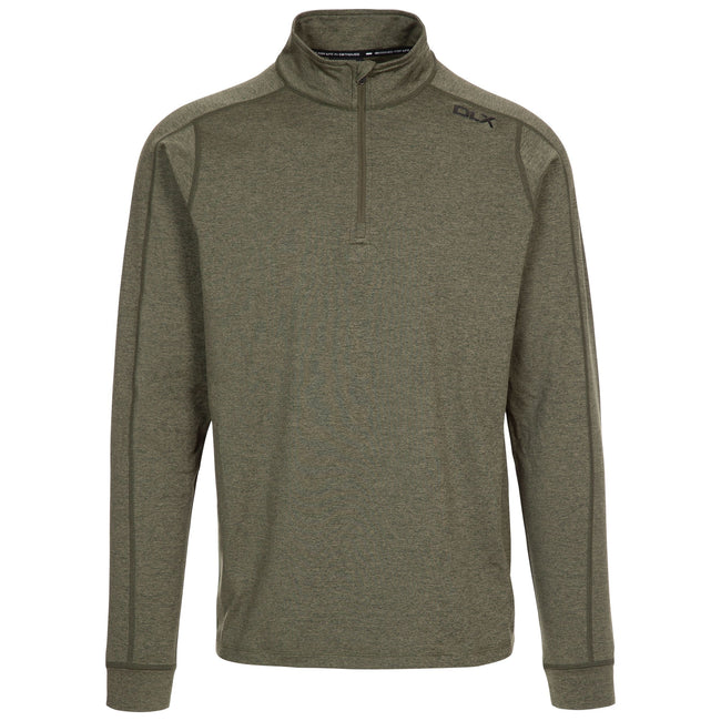 Green Marl - Front - Trespass Mens Nathan DLX T-Shirt
