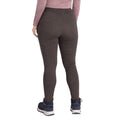 Grey Marl - Back - Trespass Womens-Ladies Fuzzy Sherpa Leggings