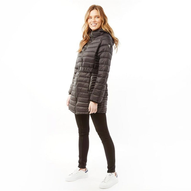 Black - Back - Trespass Womens-Ladies Santuzza Jacket