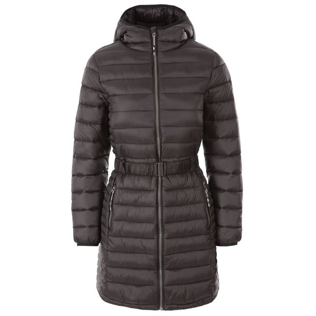 Black - Front - Trespass Womens-Ladies Santuzza Jacket