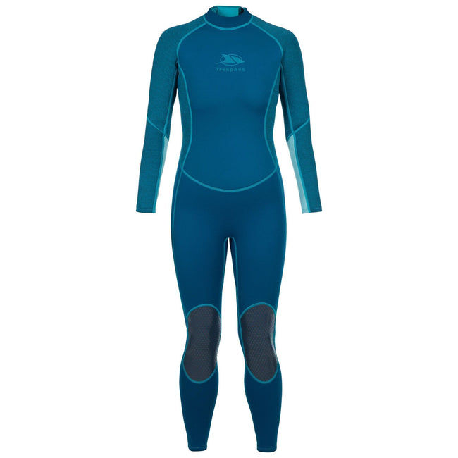 Cosmic Blue Marl - Front - Trespass Womens-Ladies Lox Wetsuit