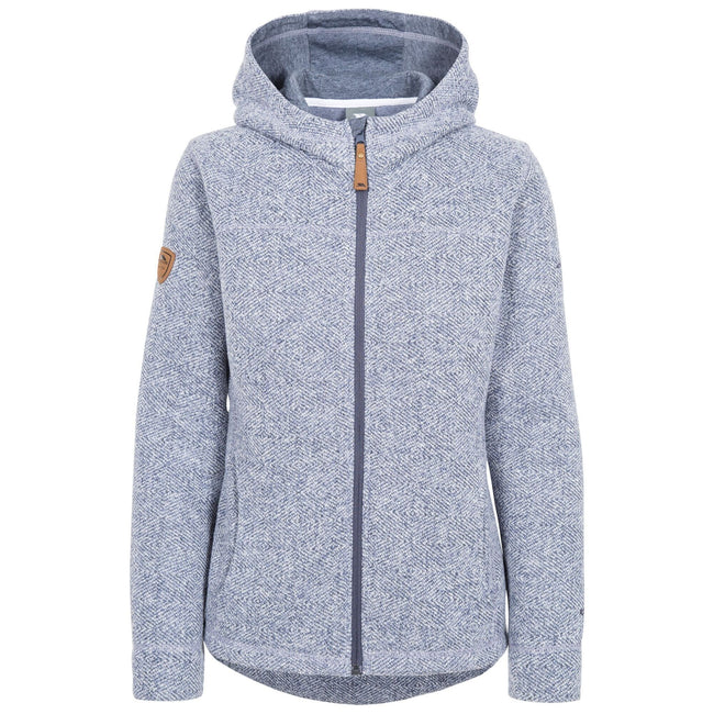Denim - Front - Trespass Womens-Ladies Reserve C Fleece Jacket