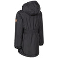Black - Back - Trespass Girls Bertha Waterproof Jacket